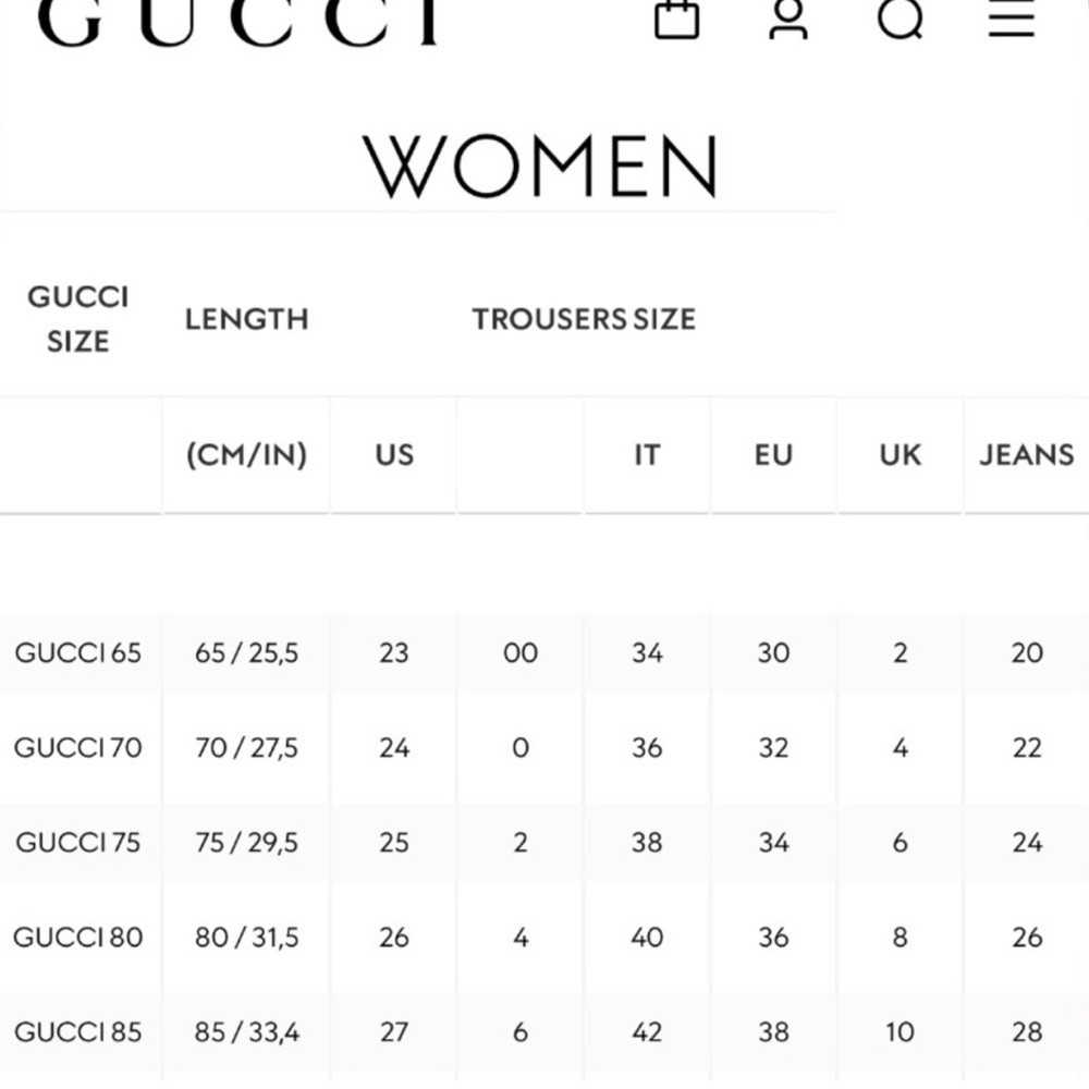 Gucci Calfskin Double G 40mm Belt 85 34 Black - Picture 8 of 8